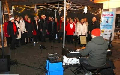 Lichtjesavond op het Marktplein in Noordwijkerhout
